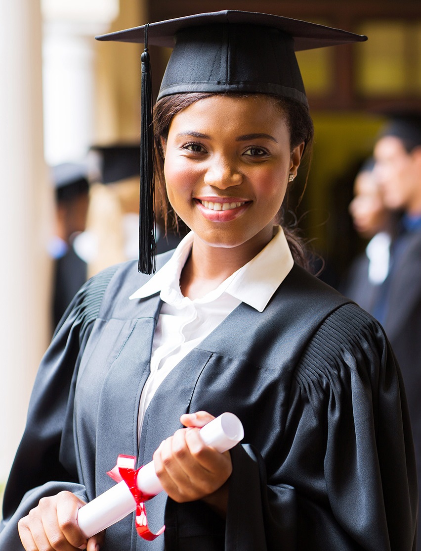 Home smart african university graduate